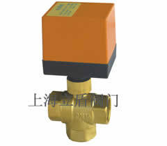 電動閥、電動三通球閥、電動三通閥生產廠家圖片_高清圖_細節圖-上海立盾閥門制造 -